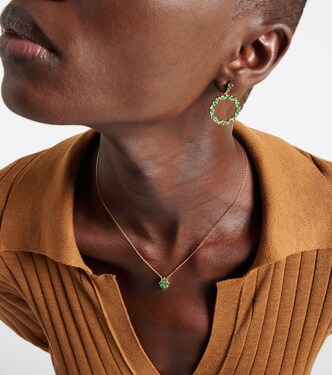 Collier en or 18 ct, émeraudes et diamants | Suzanne Kalan