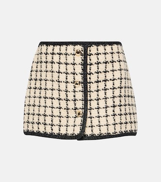 Minirock aus Bouclé | Miu Miu