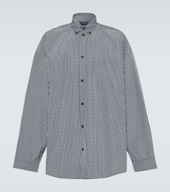 Camicia oversize in misto cotone | Balenciaga