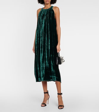 Abito midi Maren in velluto | Velvet