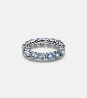 Pastello 18kt white gold ring with sapphires  | Bucherer Fine Jewellery