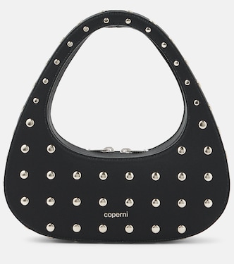 Sac Swipe Small en cuir synthétique à ornements | Coperni