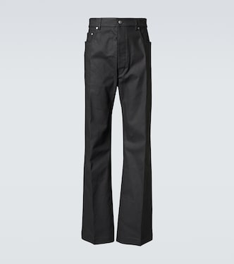 Mid-Rise Wide-Leg Jeans Geth | Rick Owens