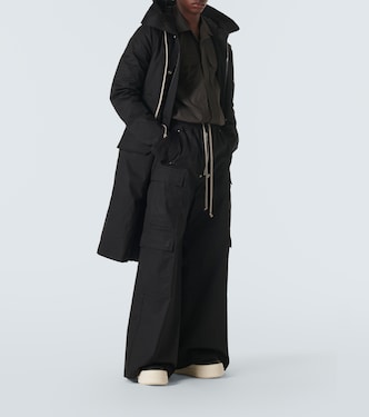 High-Top Plateau-Sneakers aus Leder | Rick Owens