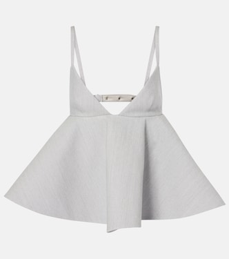 Top Le Haut Vela con peplo | Jacquemus