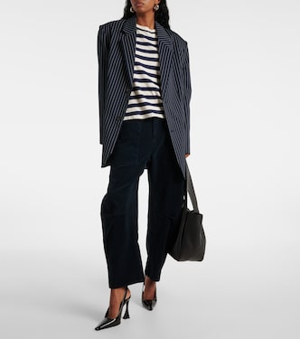 Brady striped cotton T-shirt | Nili Lotan