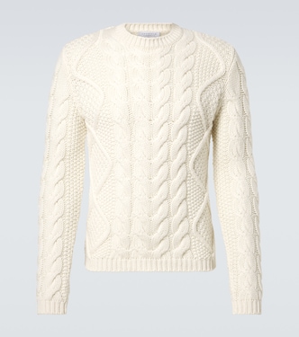 Cable-knit cashmere sweater | Gabriela Hearst