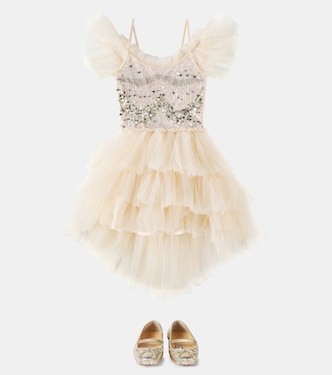 Verziertes Kleid Cosmic Girl aus Tüll | Tutu Du Monde