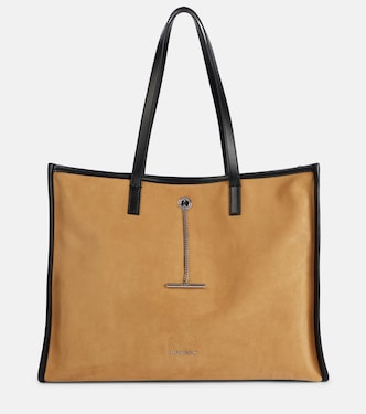 Shopper Pendant Large aus Veloursleder | McQueen