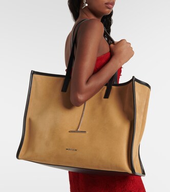 Shopper Pendant Large in suede | McQueen