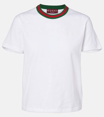 Bedrucktes T-Shirt New 70s aus Baumwoll-Jersey | Gucci