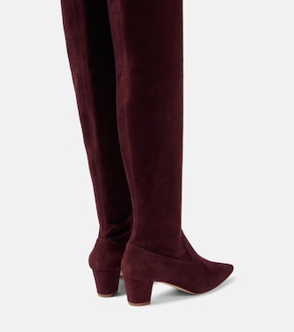 Lupasca suede over-the-knee boots | Manolo Blahnik