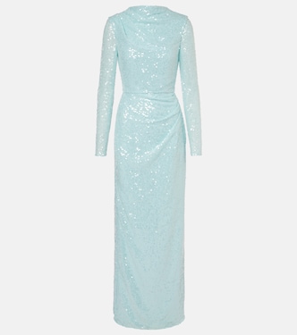 Robe mit Pailletten | Erdem