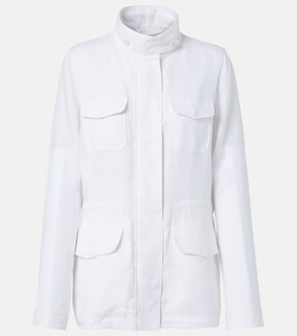 Traveller linen jacket | Loro Piana