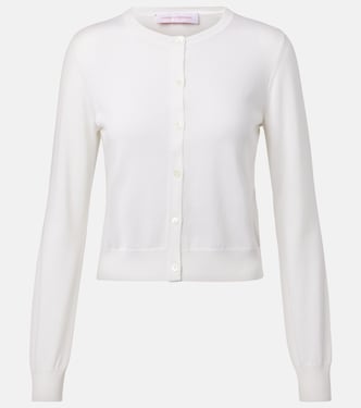 Silk and cotton cardigan | Carolina Herrera