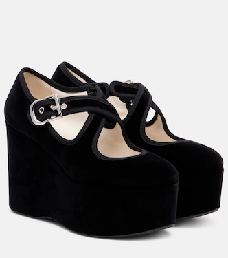 Criss Cross 110 wedges | Alaïa