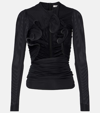 Top Hollow Venus aus Mesh | Christopher Esber