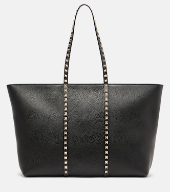 Rockstud leather tote bag | Valentino Garavani