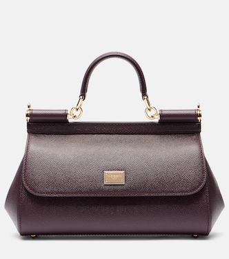 Sicily EW Small leather tote bag  | Dolce&Gabbana