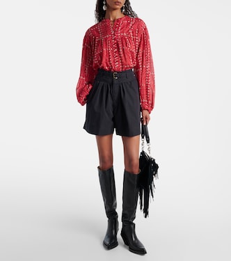 Danica cotton-blend Bermuda shorts | Marant Etoile