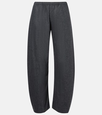 Pantalones barrel Clover de lana | Khaite