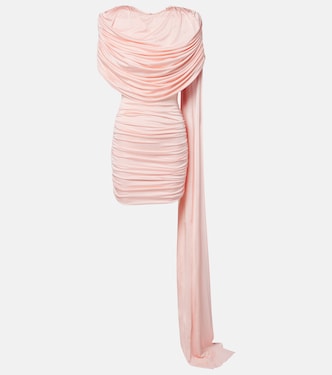 Khara draped gathered minidress | The New Arrivals Ilkyaz Ozel
