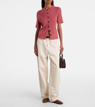 Micha ribbed-knit cardigan | Varley