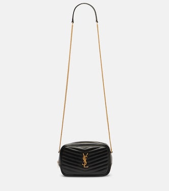 Lou 미니 마틀라세 레더 카메라 백 | Saint Laurent