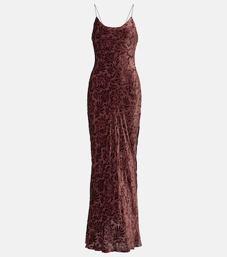 Jolynn jacquard maxi dress | Veronica Beard