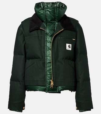 x Carhartt cotton-blend down jacket | Sacai