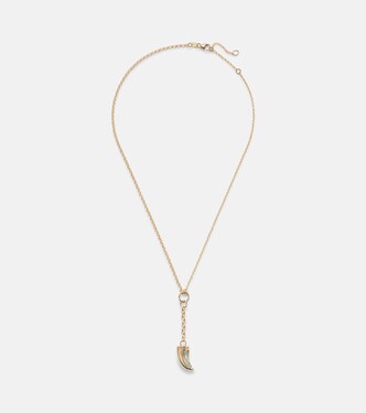 Collier en or 18 ct et prasiolite | FoundRae