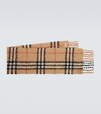 Schal Burberry Check aus Bouclé | Burberry