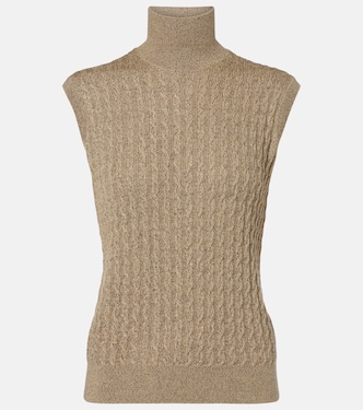 Bihar cable-knit sweater vest | Loro Piana