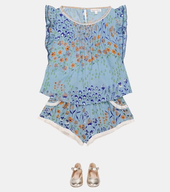 Bedruckte Bluse Amber | Poupette St Barth Kids