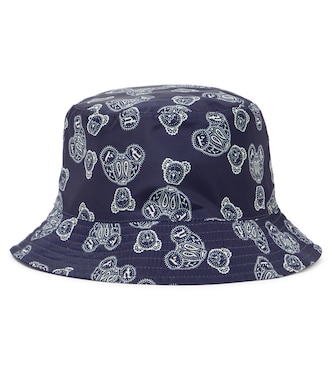 Sombrero de pescador con oso de peluche | Palm Angels Kids