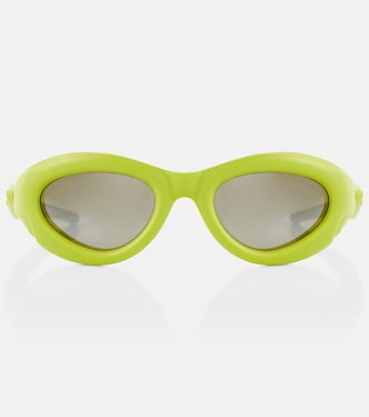 Gafas de sol ovaladas de acetato | Bottega Veneta