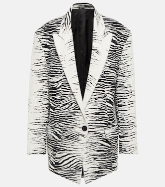 Blazer Glen in jacquard | The Attico