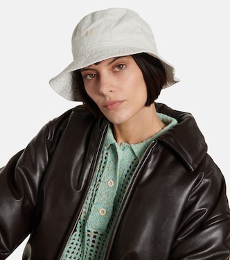 Sombrero de pescador Face de algodón | Acne Studios