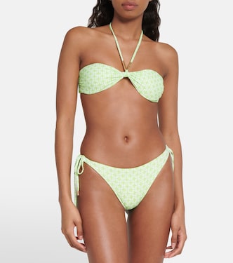 Canary halterneck bikini top | Melissa Odabash