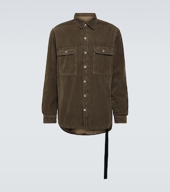 Giacca in corduroy di cotone | DRKSHDW by Rick Owens