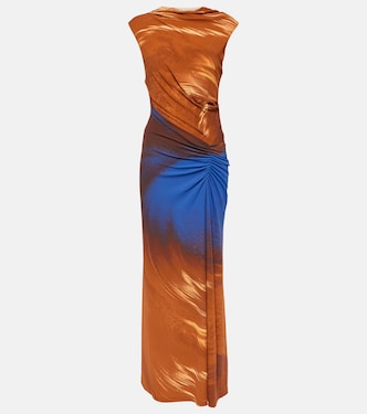 Acacia printed jersey midi dress | Simkhai