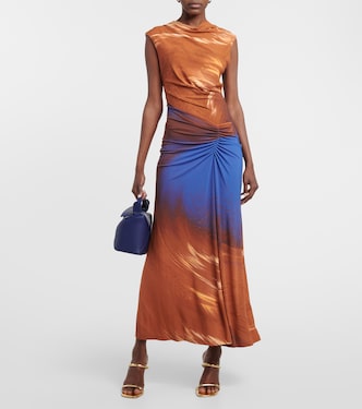 Acacia printed jersey midi dress | Simkhai