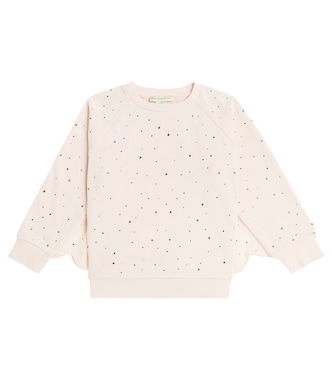 Sudadera de algodón adornada | Stella McCartney Kids