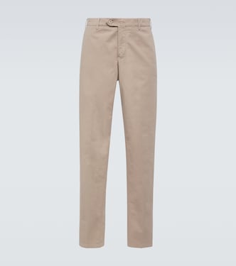 Pantaloni chino Pantaflat in misto cotone | Loro Piana