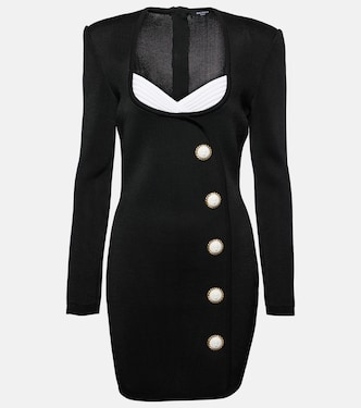 Miniabito in crêpe con decorazione | Balmain