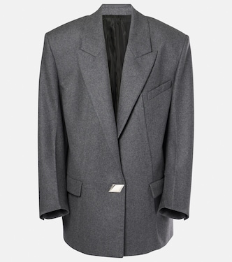 Blazer en laine mélangée | The Attico