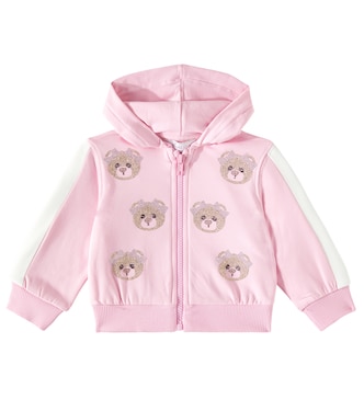 Baby - Felpa in misto cotone con cappuccio | Monnalisa