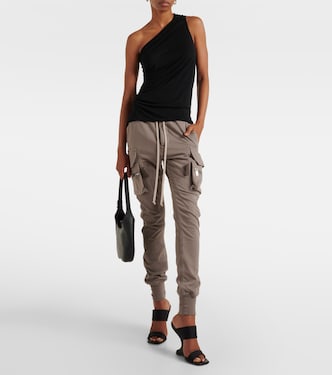 Athena one-shoulder jersey top | Rick Owens