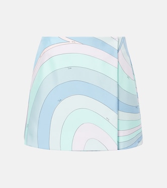 Falda envolvente Iride de seda | Pucci