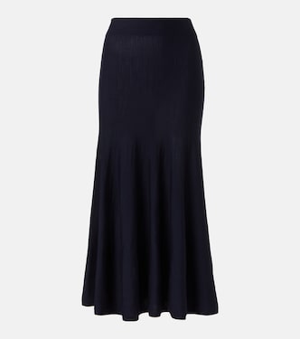 Falda midi Mayu de lana | Khaite